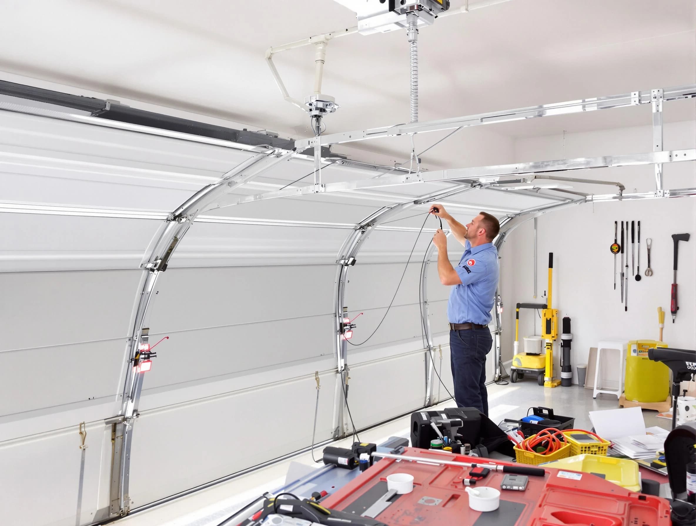 Garage door cable repair service by Upper St. Clair Garage Door Repair in Upper St. Clair