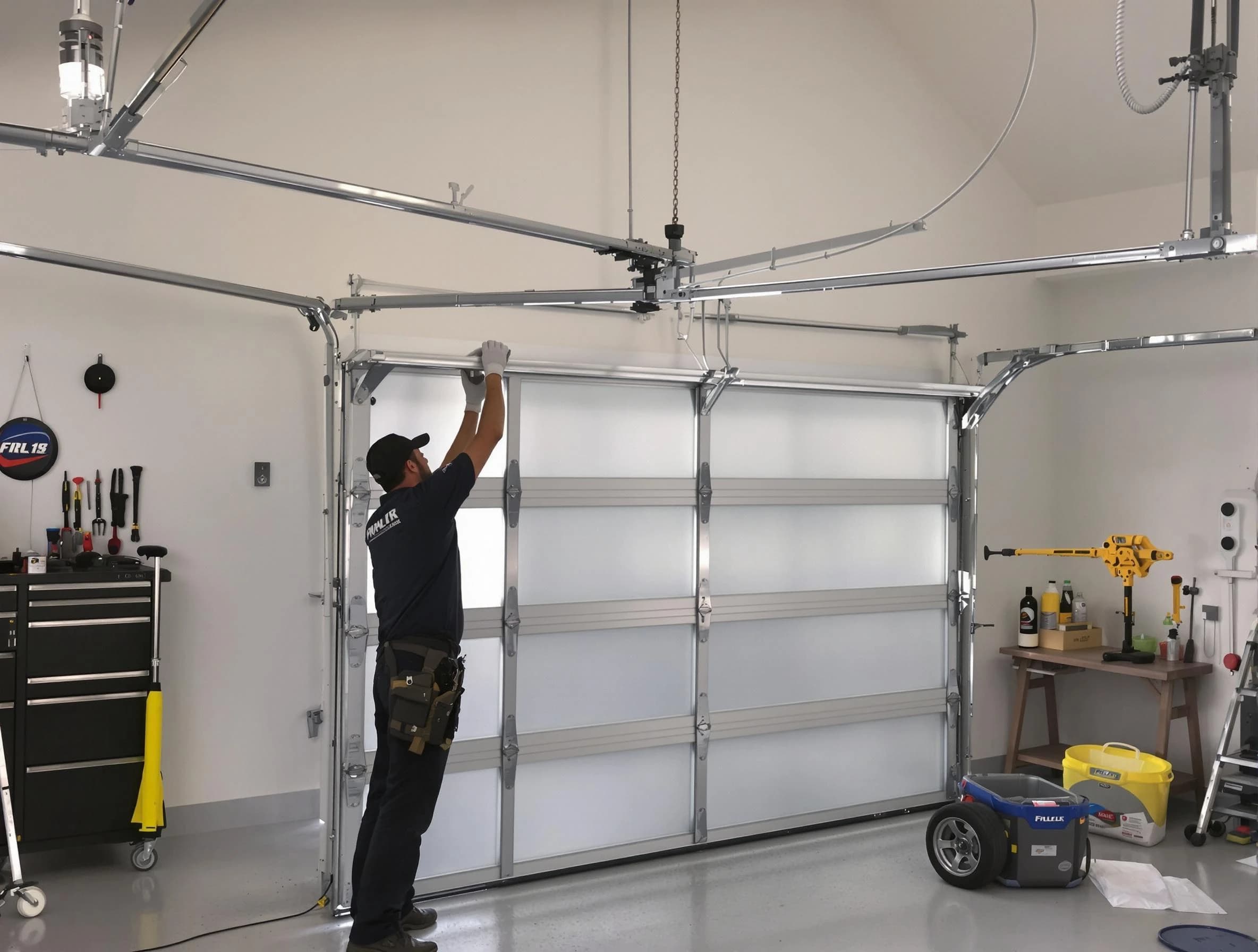 Upper St. Clair Garage Door Repair certified team performing precision garage door installation in Upper St. Clair
