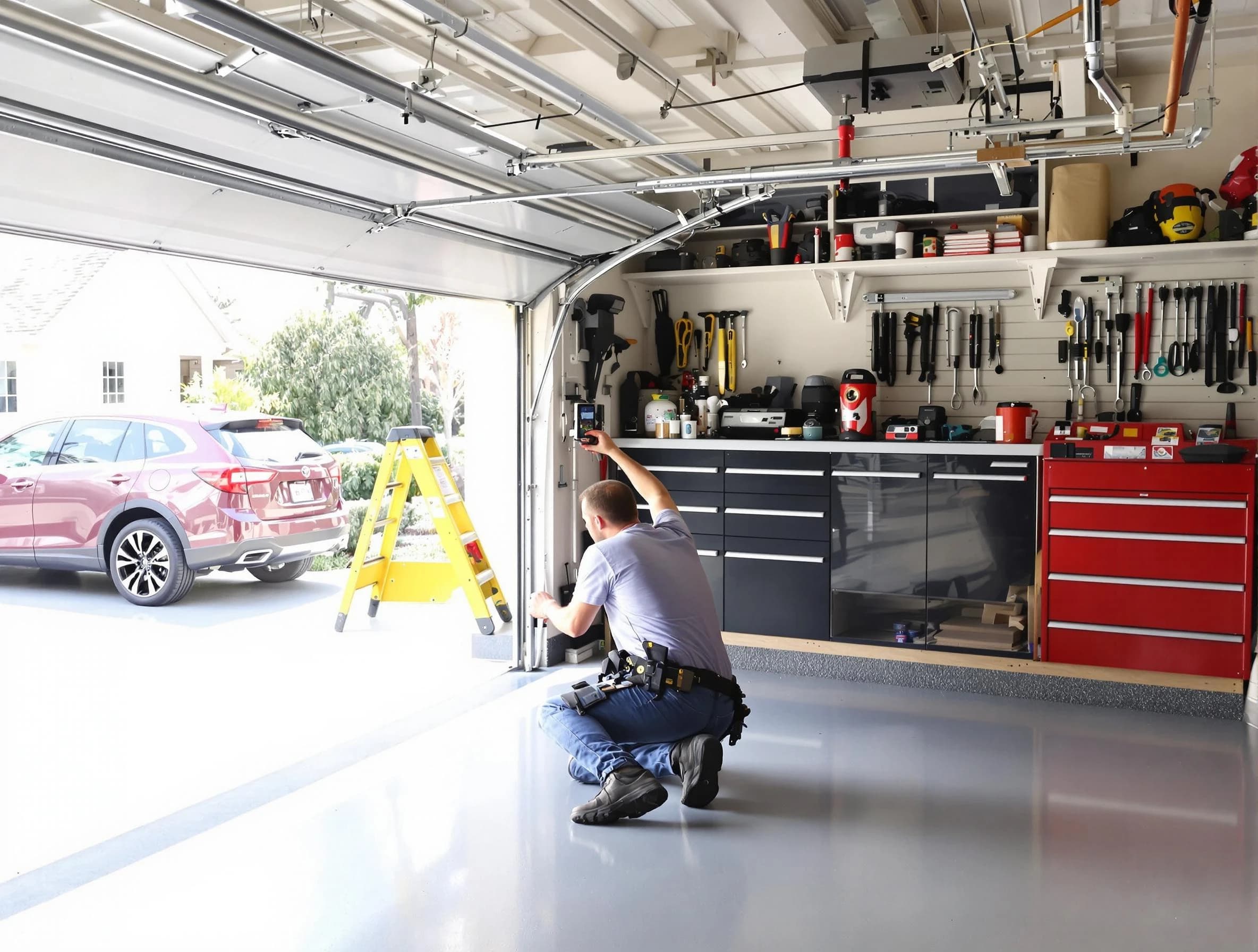 Local garage door repair service by Upper St. Clair Garage Door Repair in Upper St. Clair