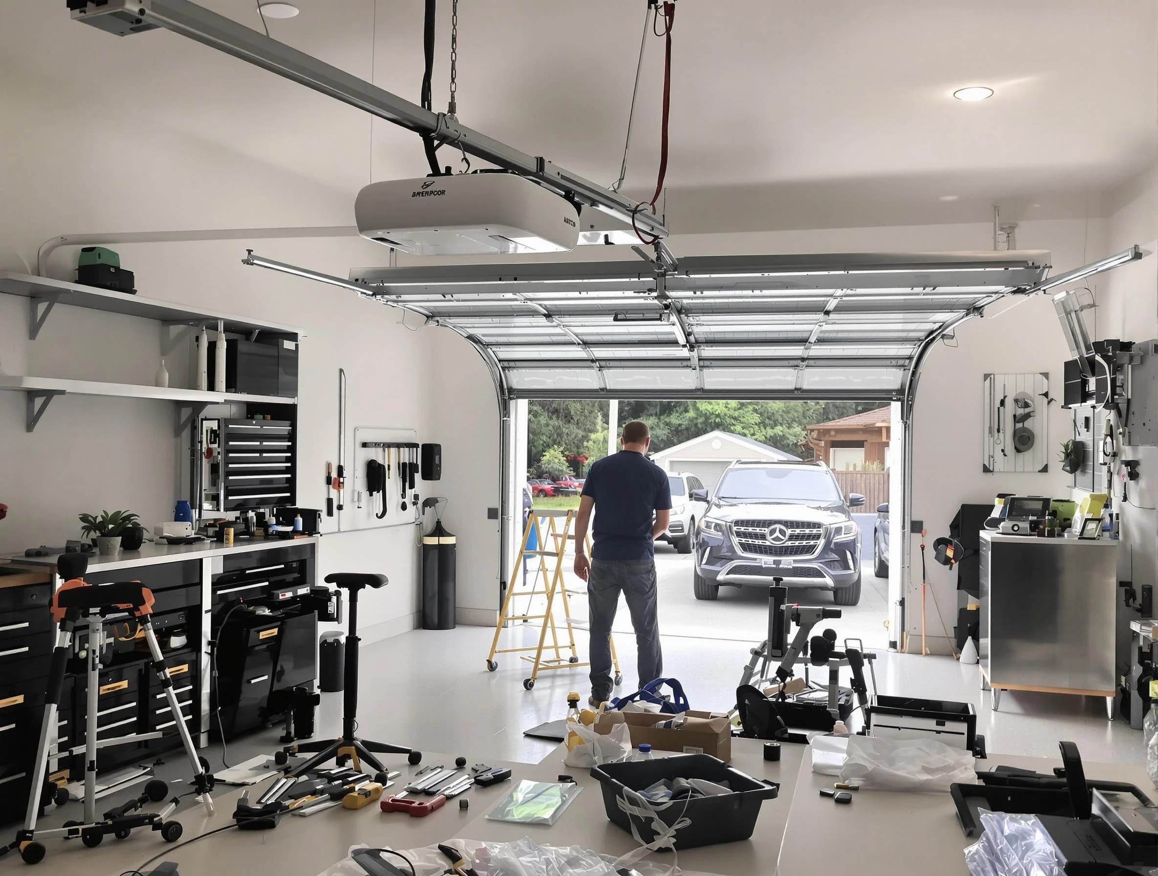 Garage door opener installation by Upper St. Clair Garage Door Repair in Upper St. Clair