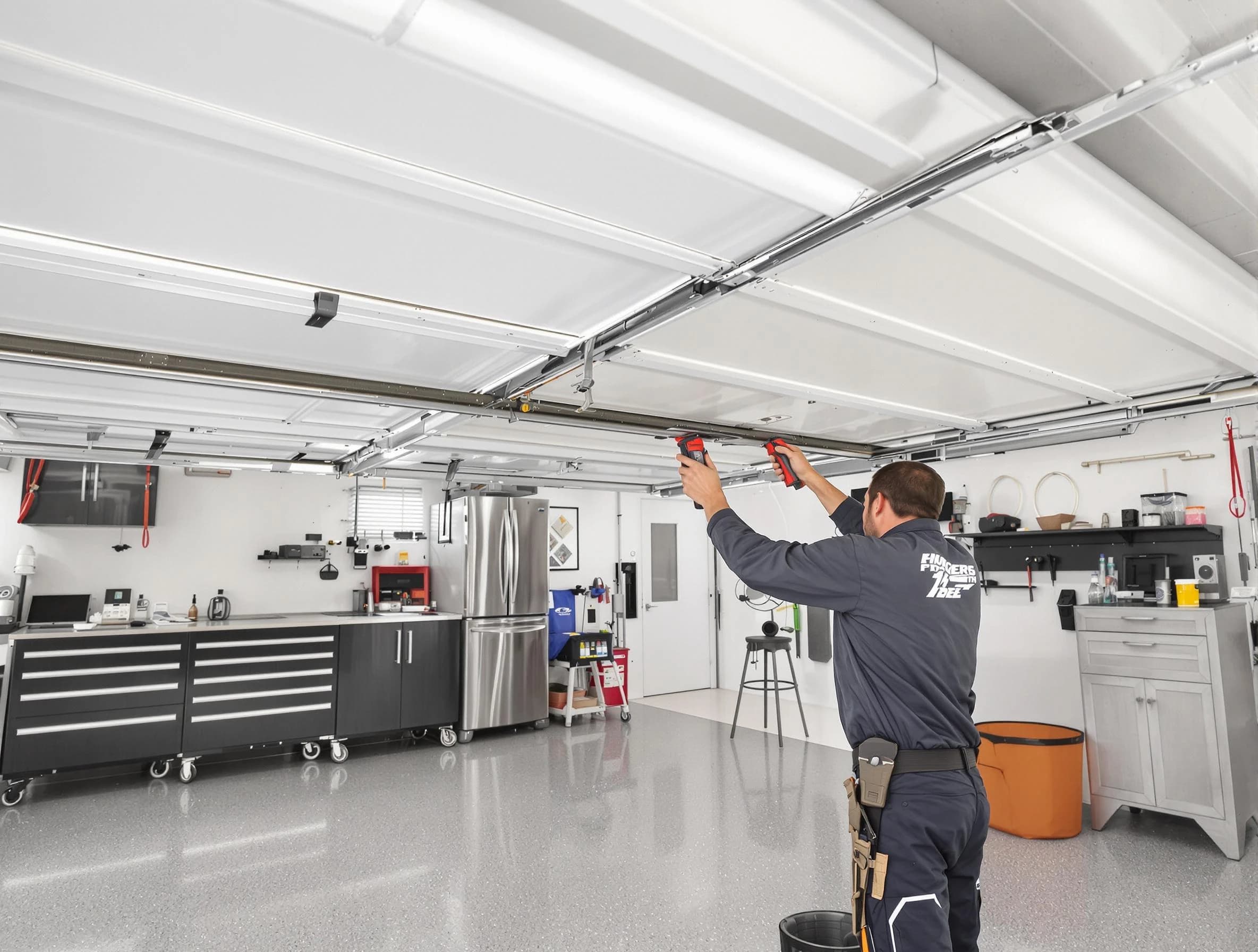 Overhead garage door repair service by Upper St. Clair Garage Door Repair in Upper St. Clair