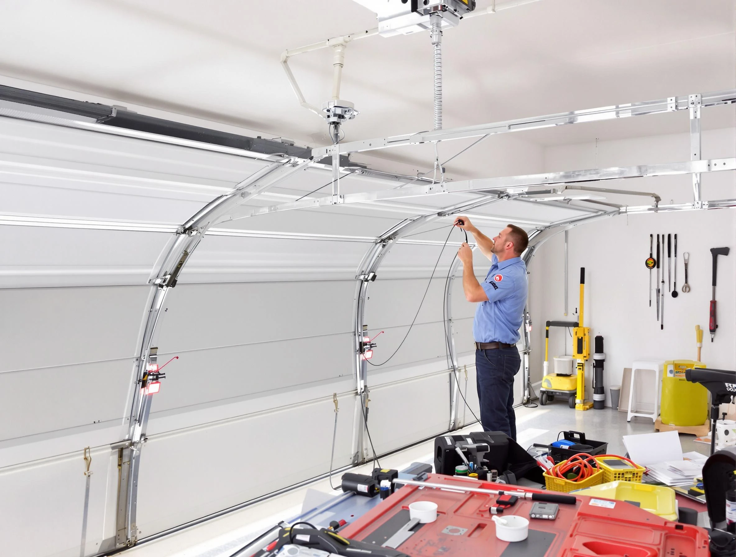 Garage door cable repair service by Upper St. Clair Garage Door Repair in Upper St. Clair